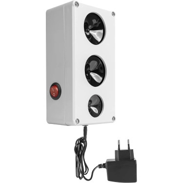 Vodotěsný ultrazvukový plašič na kuny, myši a potkany DRAGON ULTRASONIC C300, bazar