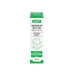 ROBORAN MCT OIL CBD 2%+CBG 1% 10 ML po expiraci