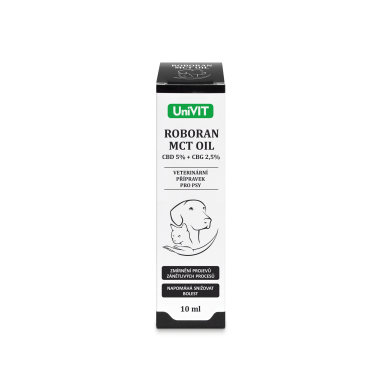 ROBORAN MCT OIL CBD 5%+CBG 2,5% 10 ML, po expiraci