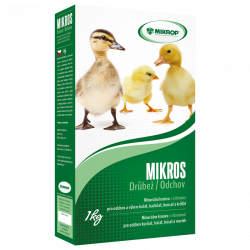 Mikros Drůbež – vitamínové a minerální krmivo 1 kg