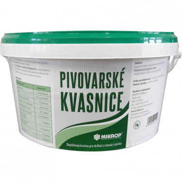 Pivovarské kvasnice G, 5kg