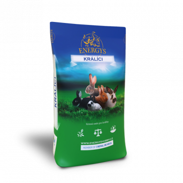 Směs - Králík Klasik FORTE - výkrm, 25 kg