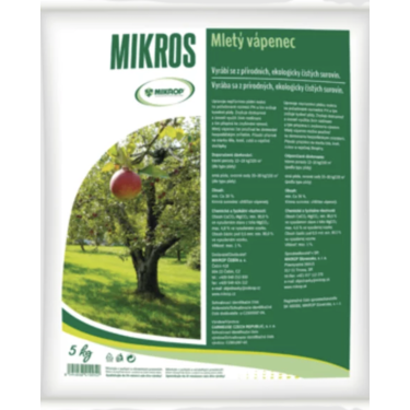 Mikros Mletý vápenec 5kg