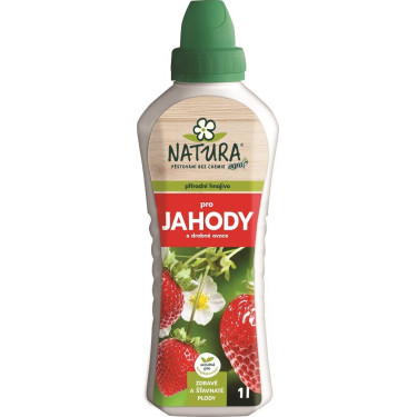 NATURA Přírodní hnojivo na jahody a drobné ovoce 1 l