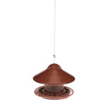 Násypné krmítko červené - 18 otvorů, 2 kg GAUN 30072