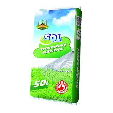 Substrát trávníkový 50l