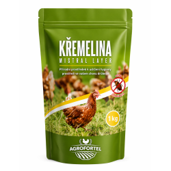 Obohacená křemelina pro drůbež 1 kg - AGF Galimite Layer