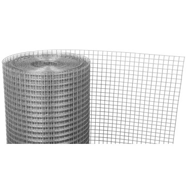 Pletivo ZN 1000/10,6x10,6/0,8 mm, 5 m, čtyřhranné, zahradní, chovatelské