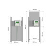Komplet automatického otevírání a zavírání kurníku JOSTechnik HK-Bat 23x34 R