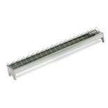 Žlabové krmítko pozinkované - pro kuřata - 13x50 cm, CF033.10