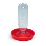 Napáječka - talíř na PET láhev, 1,5-2 l