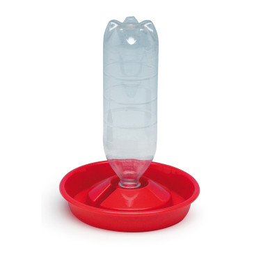 Napáječka - talíř na PET láhev, 1,5-2 l