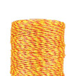 Lanko pro elektrický ohradník, 2mm/250 m, žluto-oranžové