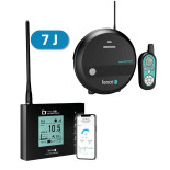 Set elektrického ohradníku chytrá farma - RF zdroj s ovladačem 7 J - centrální WiFi Gateway