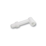 Pravoúhlé prodloužení M10x1, pro niply - GAUN 24800