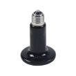 Keramická žárovka 125 W - černá
