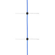 AKO TitanNet 145, modro-bílá, 50 m, 145 cm, dvojitý hrot