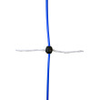AKO TitanNet 145, modro-bílá, 50 m, 145 cm, dvojitý hrot