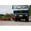 Tažné lano s oky KERBL 37704 4 m / 40 mm / 35 000 kg, červené