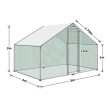 Venkovní klec - oplocený výběh - 2x3x2m