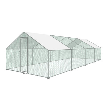 Venkovní klec - oplocený výběh - 8x3x2 m