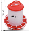 Krmítko pro drůbež tubusové - 6 kg