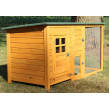 Dřevěný kurník TEMELÍN MAXI, 2150x650x800 mm