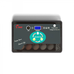 Automatická digitální líheň YZ9-20. Pro 20 vajec.
