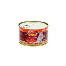 GRAND SuperPremium pro kočku, hovězí - 405g  