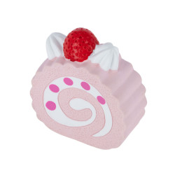 Hračka pro psy latexová - roláda pískací, 10 cm  