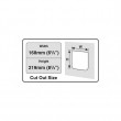 Dvířka pro kočku magnetická Cat Mate 4-way Cat-Flap, bílá  