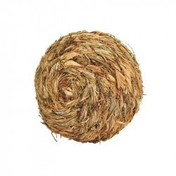 Balón ze spletené trávy, 13 cm  