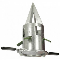 Davkovač pro pytle Big Bag, pozinkovaný kov, průměr 21 cm   