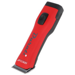 Aesculap strojek stříhací Durati Signal Red GT434-RS, na skot a psy, vč. stříhací hlavy 1,5 mm  