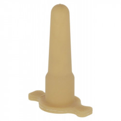 Cucák napájecí na lahve pro jehňata, 6 cm, béžový, 1ks  