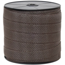 Páska pro elektrický ohradník, šířka 40 mm, hnědá