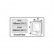 Dvířka pro kočku magnetická Cat Mate 4-way Cat-Flap, bílá  
