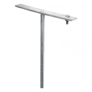 Zemnící tyč kulatá, 100 cm