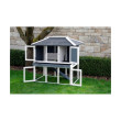 KERBL Králíkárna s výběhem VILLA - kotec pro králíky a jiné hlodavce, 118 x 68 x 118 cm  