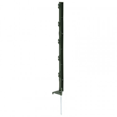Tyčka - sloupek pro elektrický ohradník, plastová zelená, 70 cm  