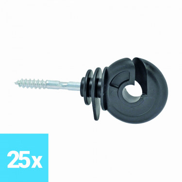 Izolátor kruhový pro vedení elektrického ohradníku