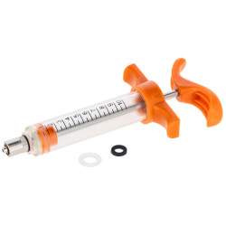 Aplikátor injekční, nylonový, 10 ml LL, oranžový  