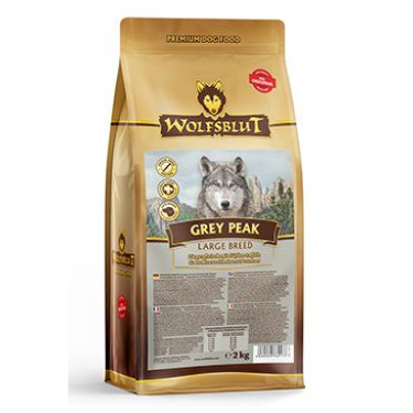 Wolfsblut Dog Large Breed Grey Peak 2kg