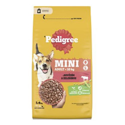 Pedigree Dry Adult Mini hovězí se zeleninou 1,4kg