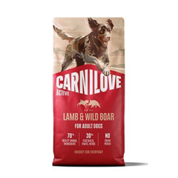 Carnilove Dog Active Dry Lamb&Wild Boar Adult AB 12kg