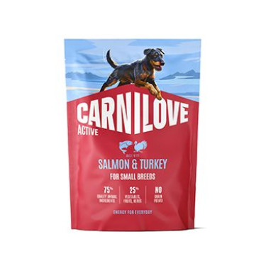 Carnilove Dog Active Dry Salmon&Turkey Adult SB 1,5kg