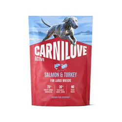 Carnilove Dog Active Dry Salmon&Turkey Adult LB 1,5kg