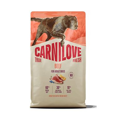 Carnilove Dog True Fresh Dry Beef Adult AllBreeds 4kg