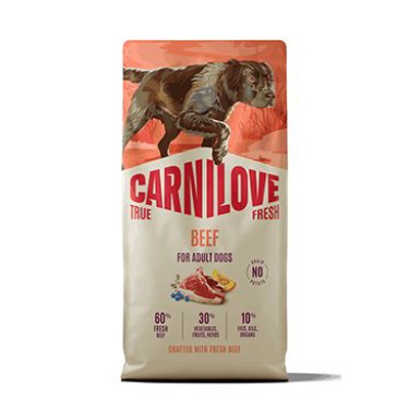 Carnilove Dog True Fresh Dry Beef Adult AllBreeds 12kg