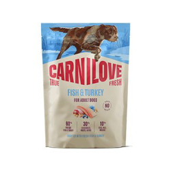 Carnilove Dog True Fresh Dry Fish&Turkey Adult AB1,5kg